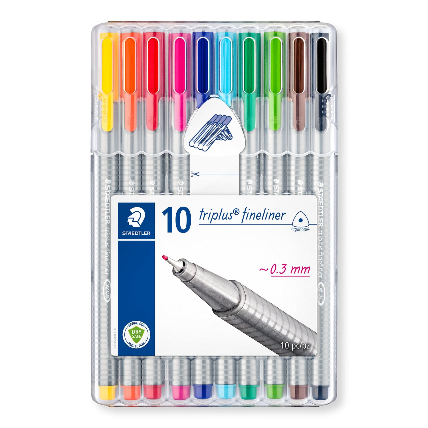 Marcador Triplus Fineliner Staedtler