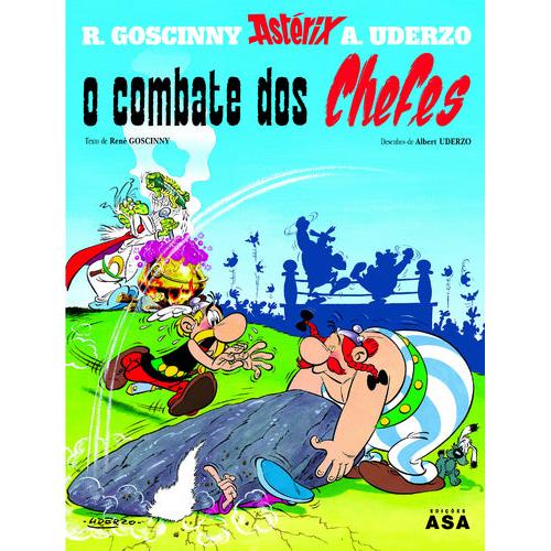 Astérix - O Combate dos Chefes de René Goscinny e Albert Uderzo