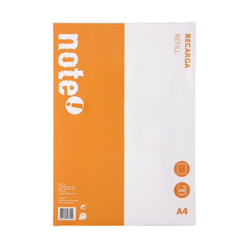 Recarga Papel A4 Liso Note!