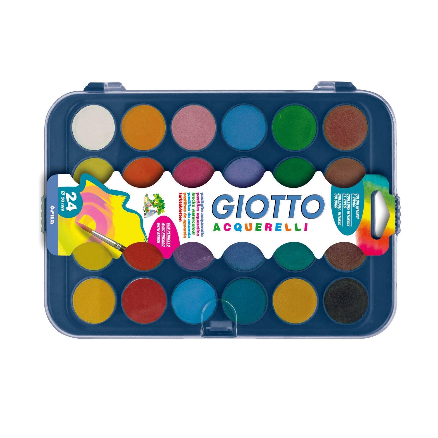 Aguarelas com Pincel Giotto