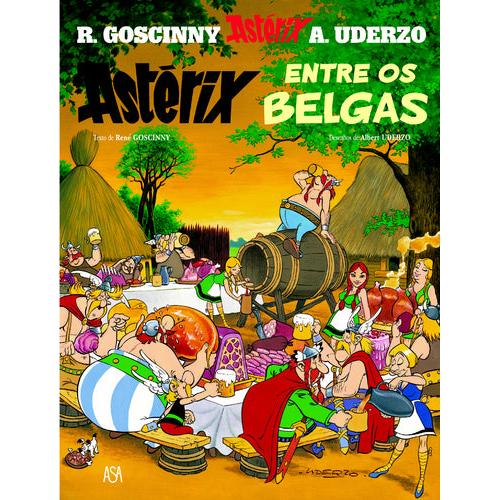 Astérix Entre os Belgas (Volume 24) de René Goscinny