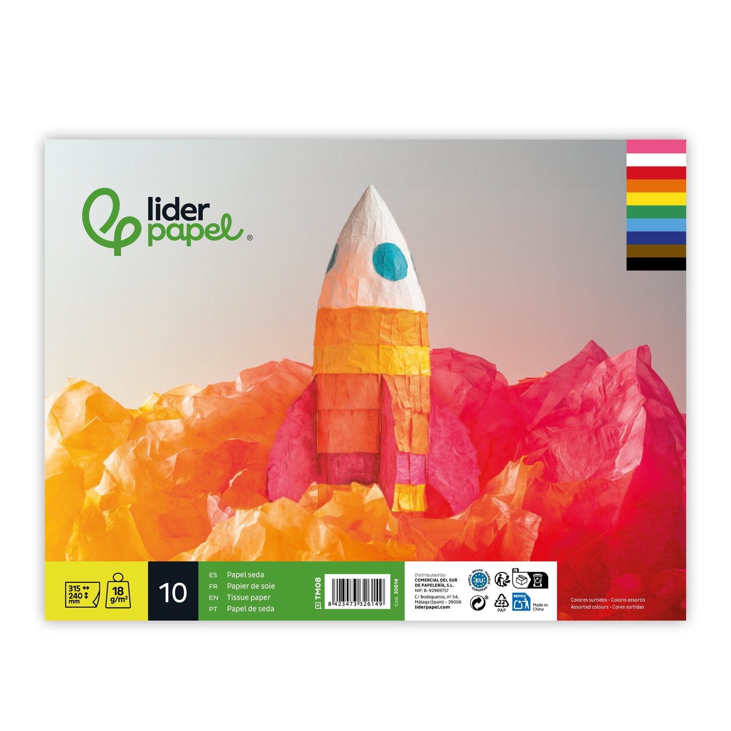 Papel Seda A4 Liderpapel