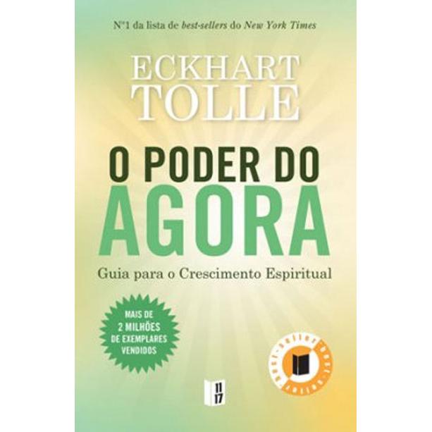 O Poder do Agora de Eckhart Tolle - Livro de Bolso
