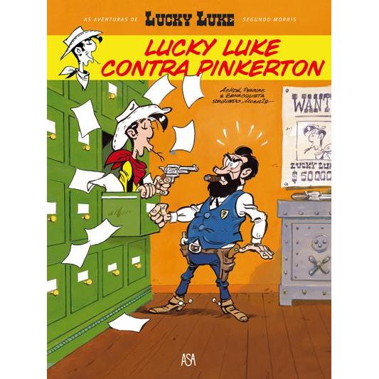 Lucky Luke Contra Pinkerton de Achdé, Pennac e Benacquista