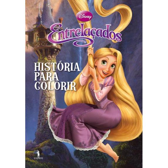 Entrelaçados - História para Colorir de Disney