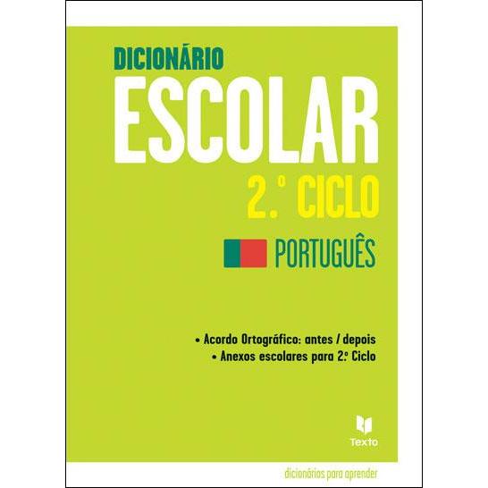 Dicionário Escolar - 2.º Ciclo Português