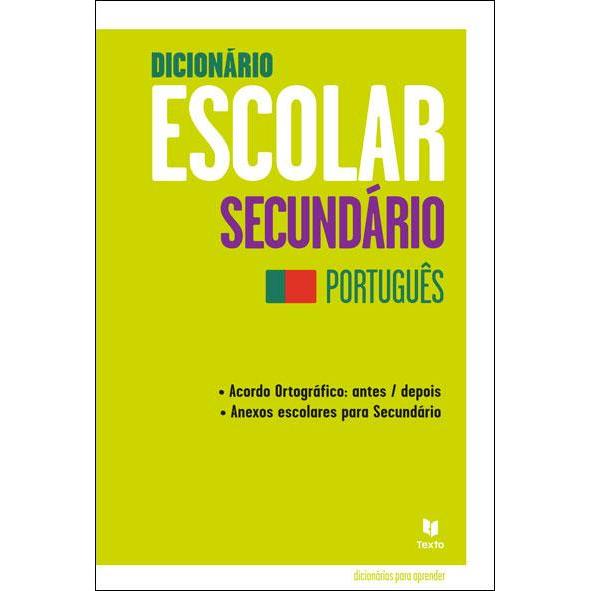 Dicionário Ensino Secundário Português