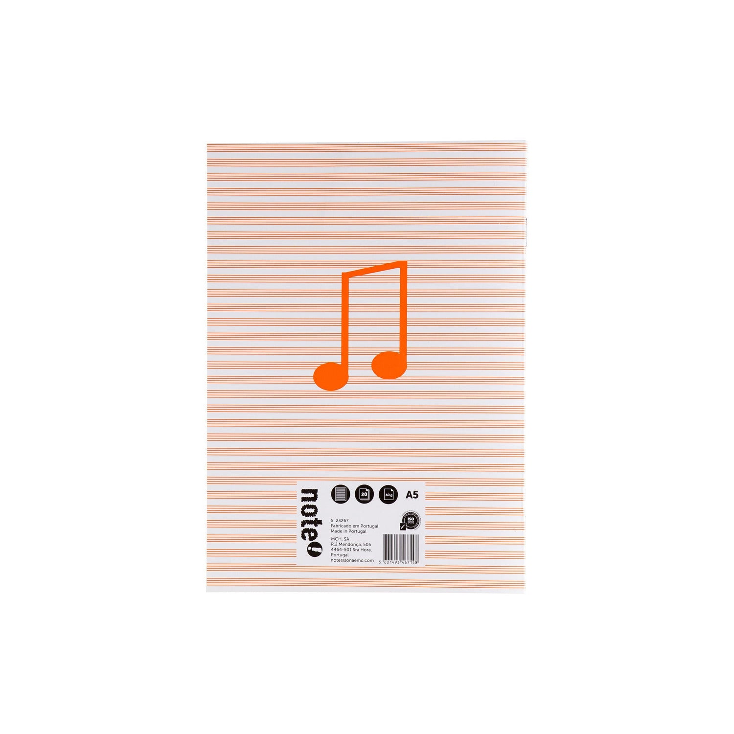 Caderno de Música A4 Note!