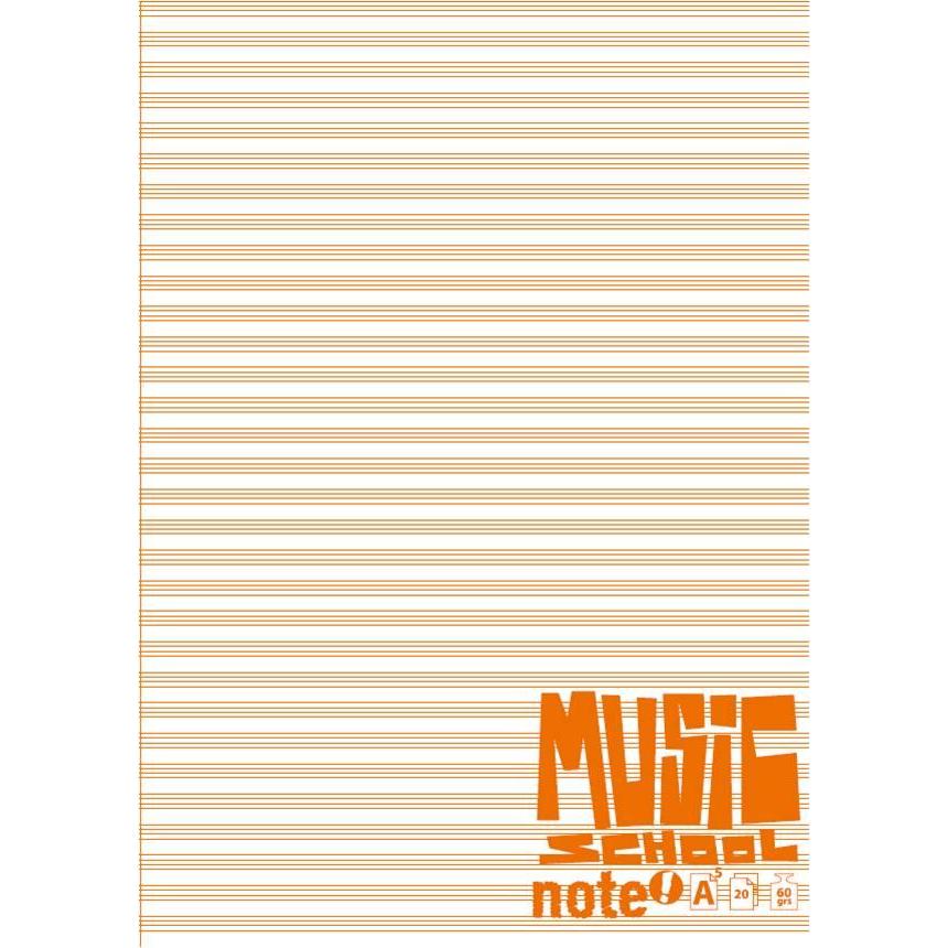 Caderno de Música A5 Note!