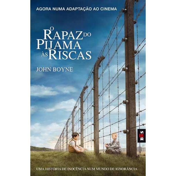 O Rapaz do Pijama às Riscas de John Boyne - Livro de Bolso