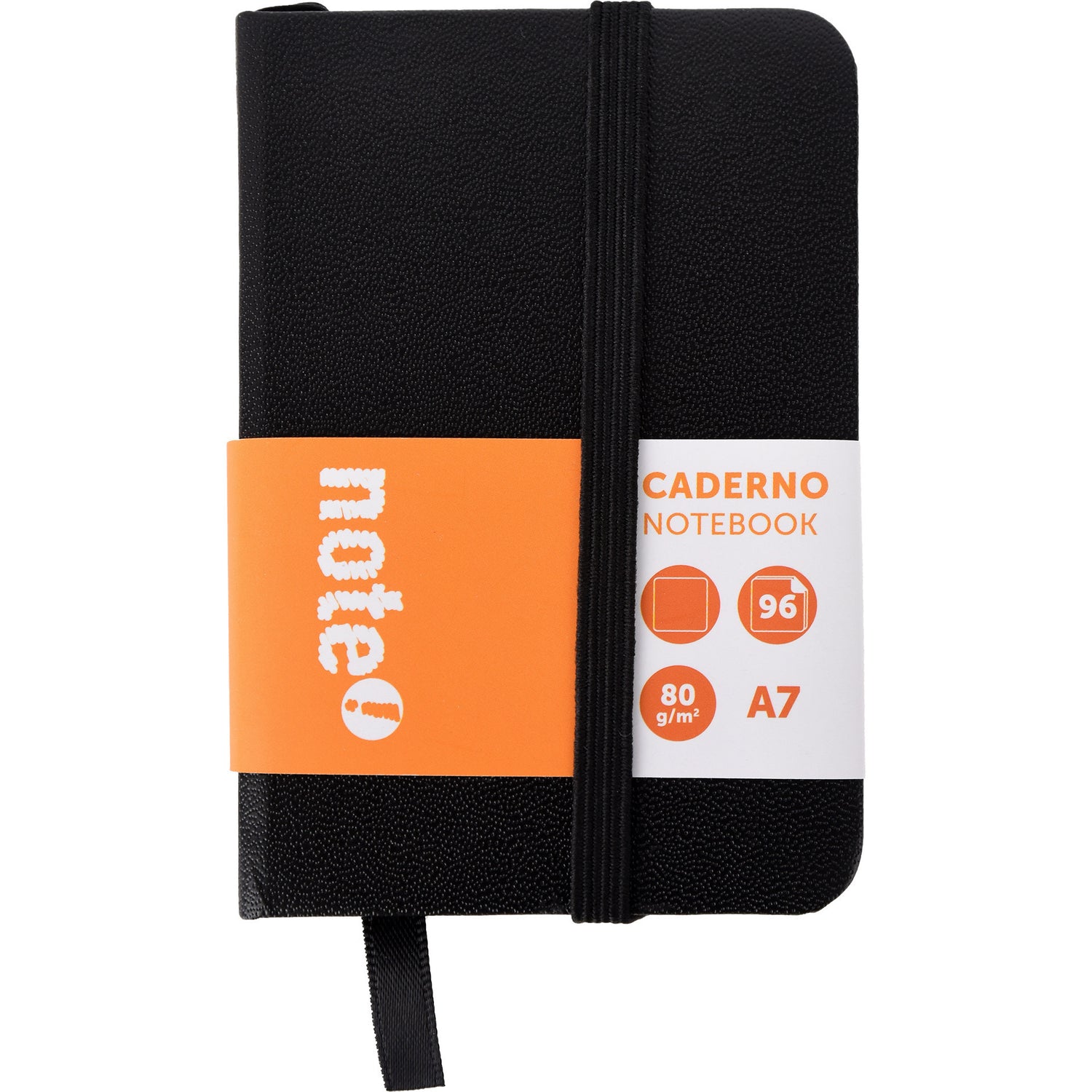 Caderno Agrafado com Elástico A7 Liso Note!