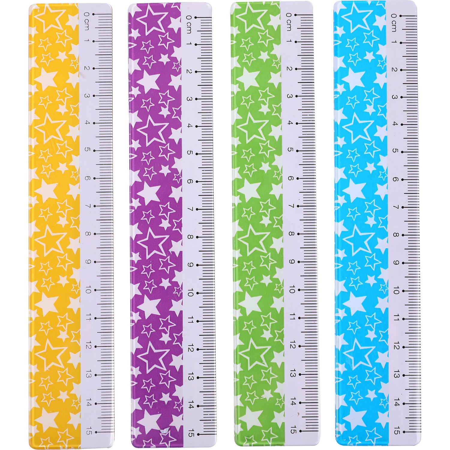 Régua 15cm (várias cores)