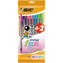 Esferográfica Cristal Fun Cores Pastel Bic