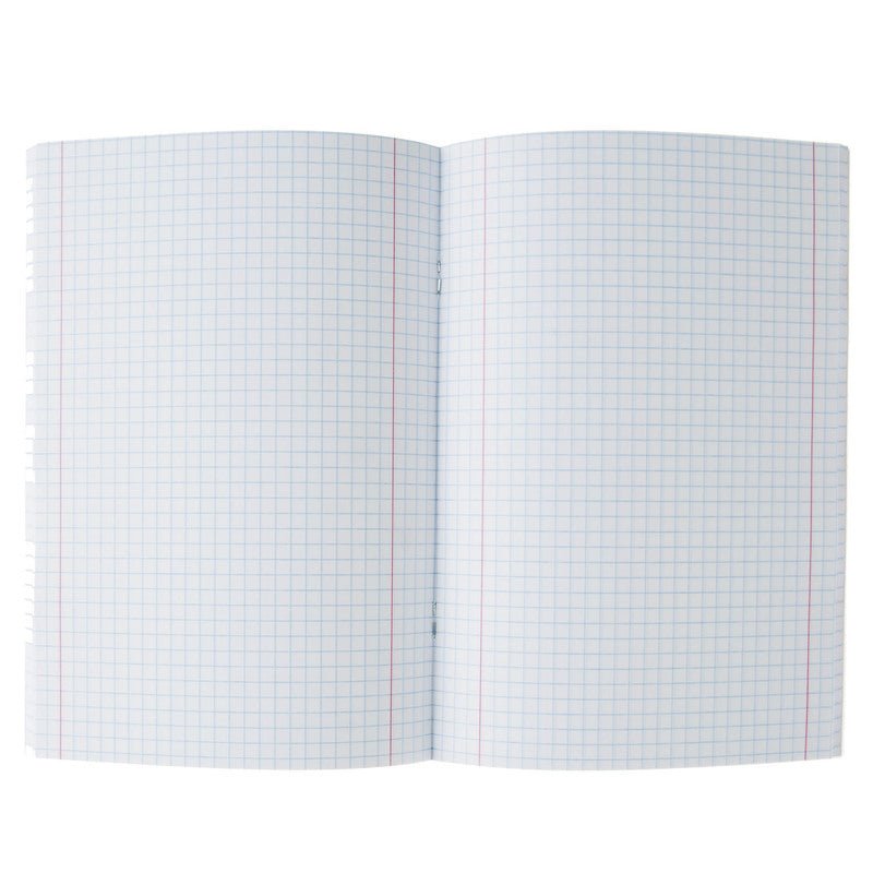 Caderno Agrafado Plastificado A4 Quadriculado Note!