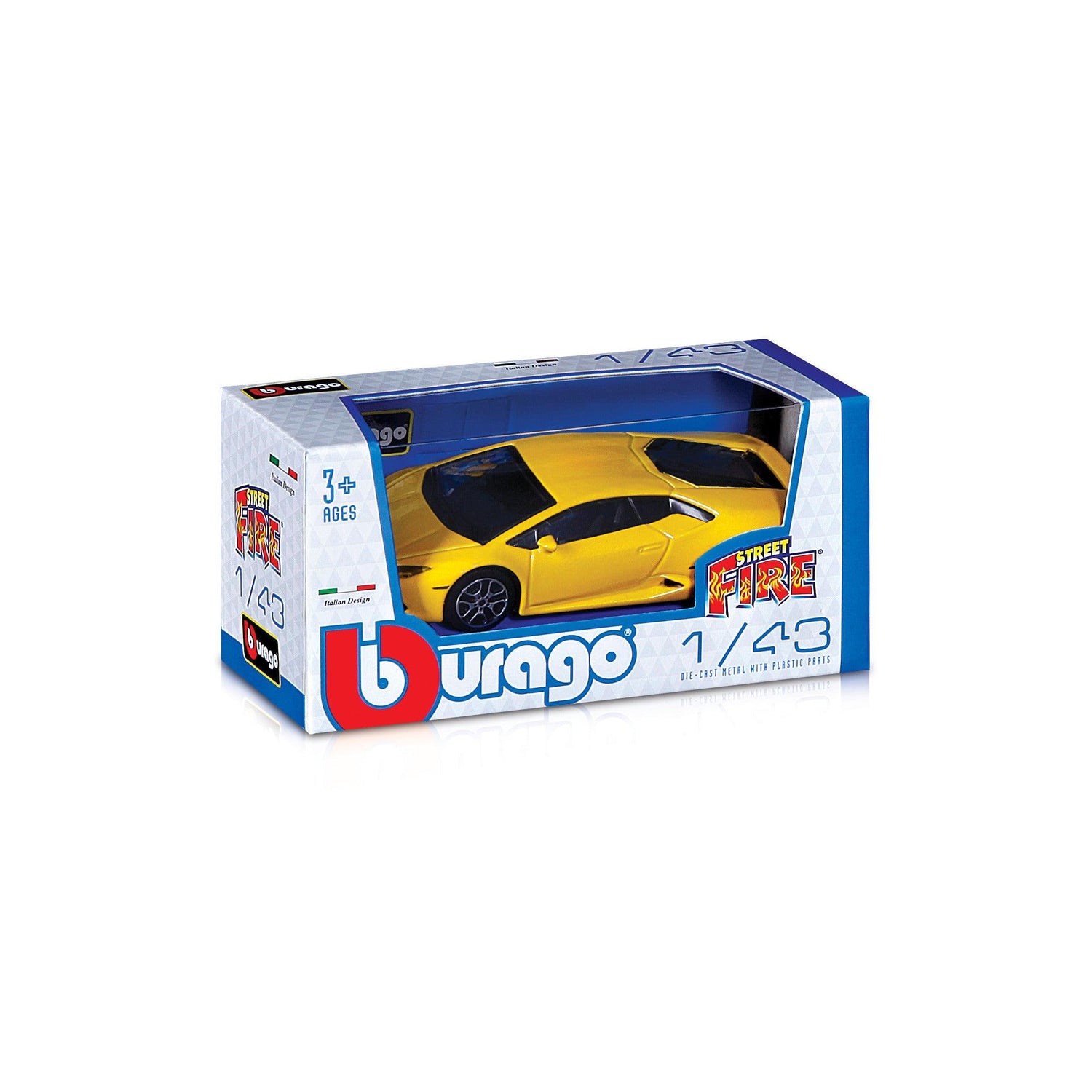 Bburago - Carro Street Fire Escala 1:43 (artigo sortido)