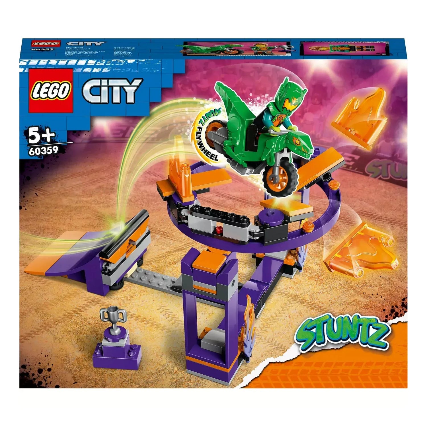 LEGO City - Desafio Acrobático da Rampa de Afundanço - 60359