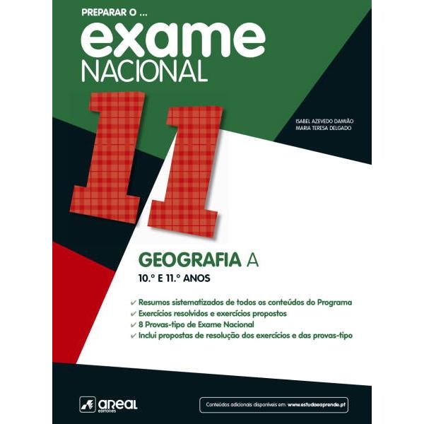 Preparar Exame Nacional - Geografia A - 10.º e 11.º Ano