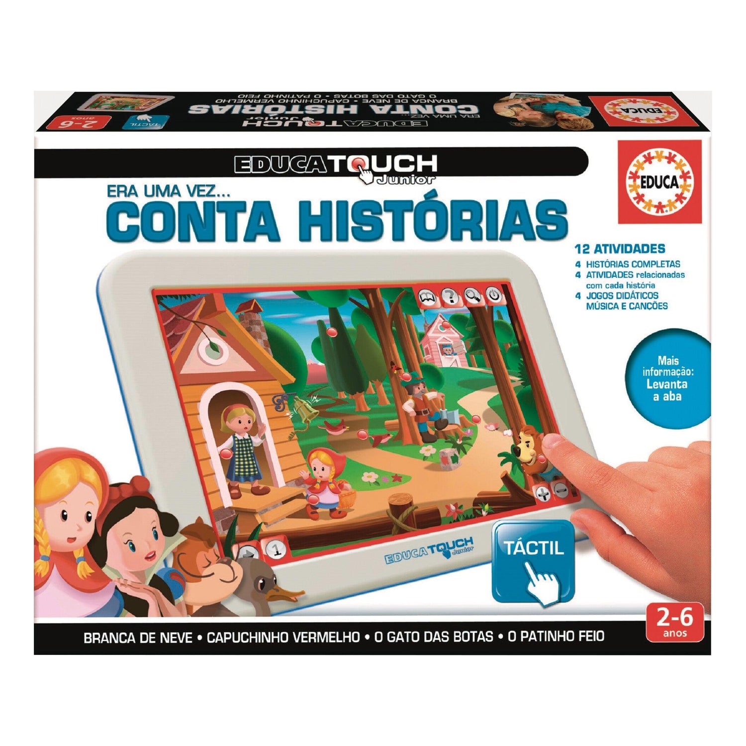 Educa - Jogo Etouch Júnior Conta Histórias
