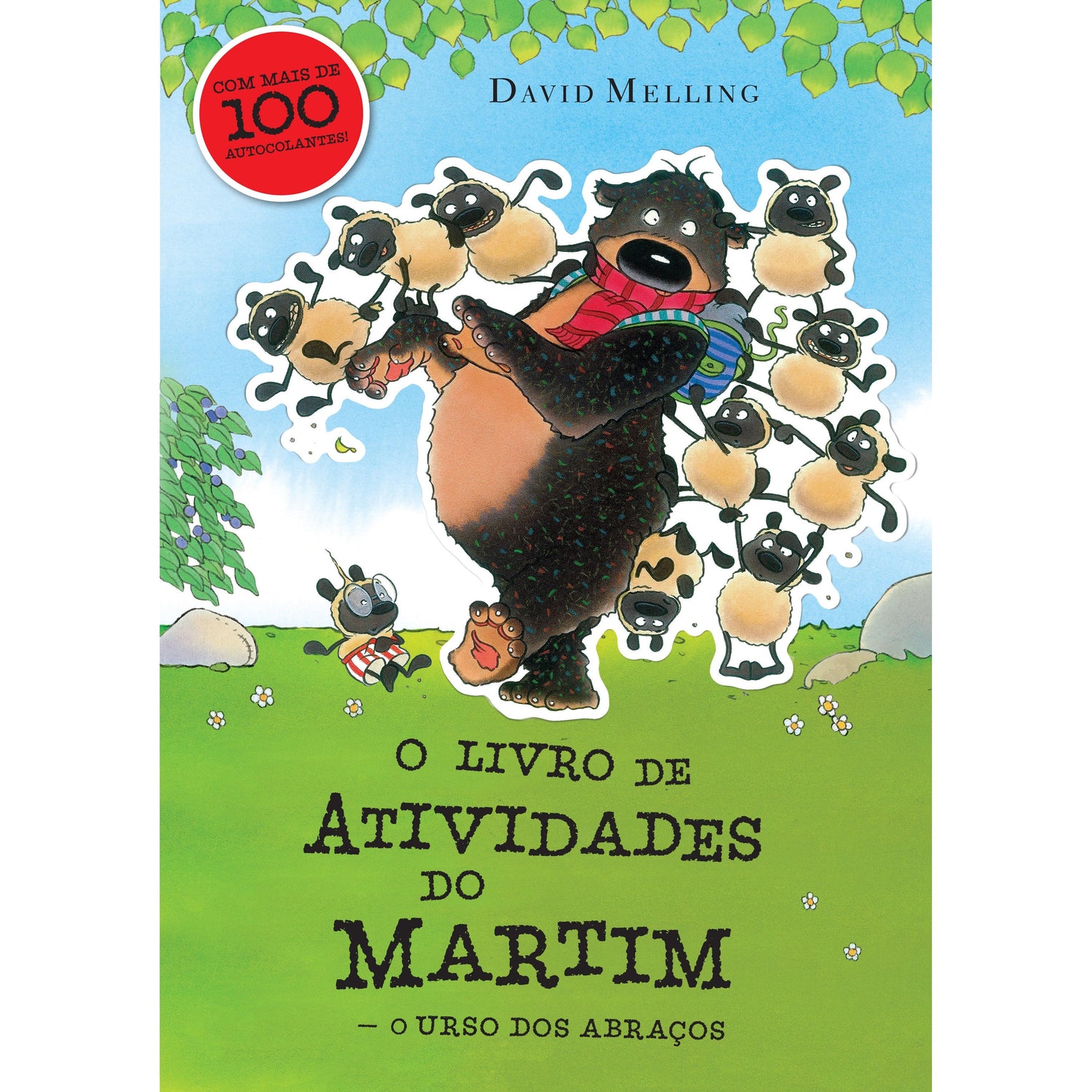 O Livro de Atividades do Martim - O Urso dos Abraços de David Melling