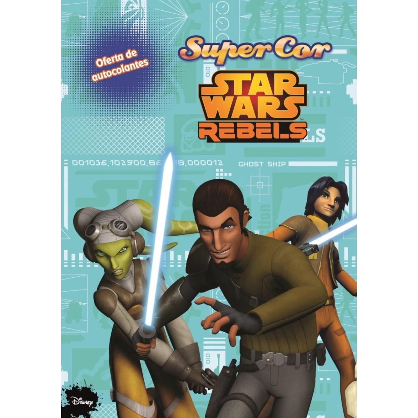 Star Wars Rebels - Autocolantes Super Cor
