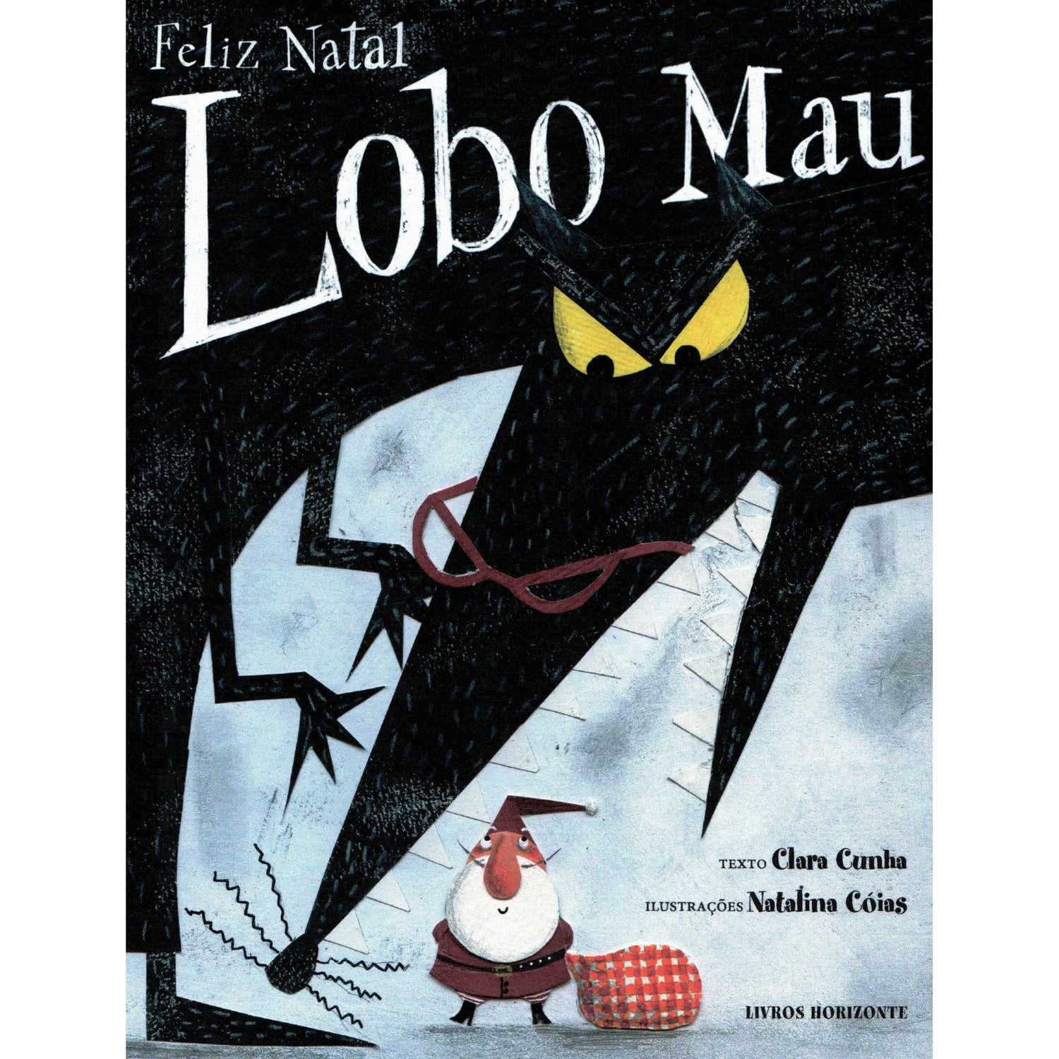 Feliz Natal Lobo Mau de Clara Cunha