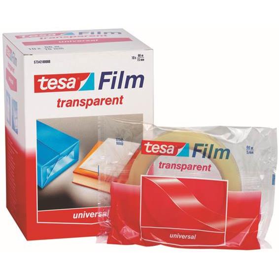 Fita Cola Transparente 66mx15 mm