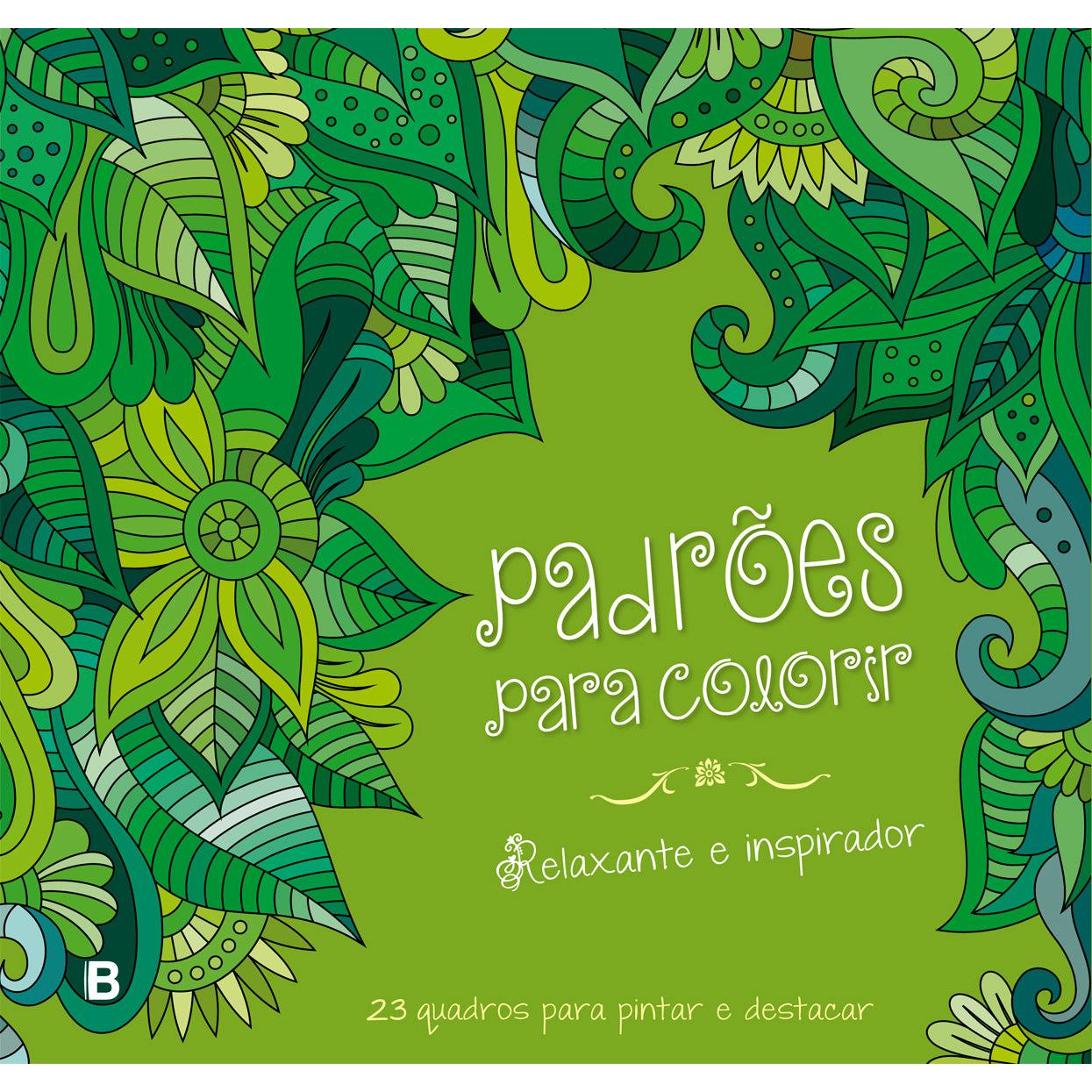 23 Quadros para Pintar e Destacar - Padrões para Colorir