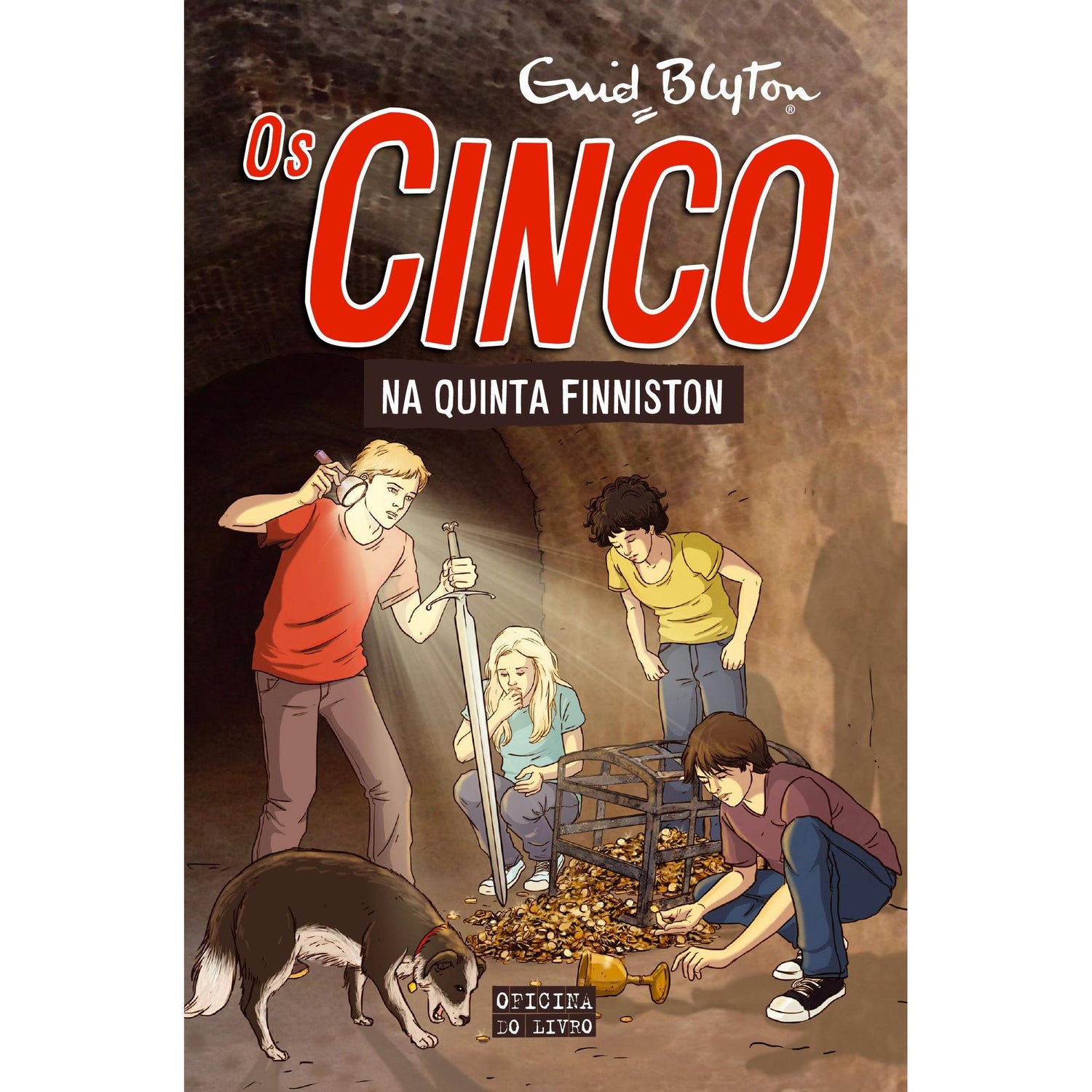 Os Cinco na Quinta Finniston de Enid Blyton