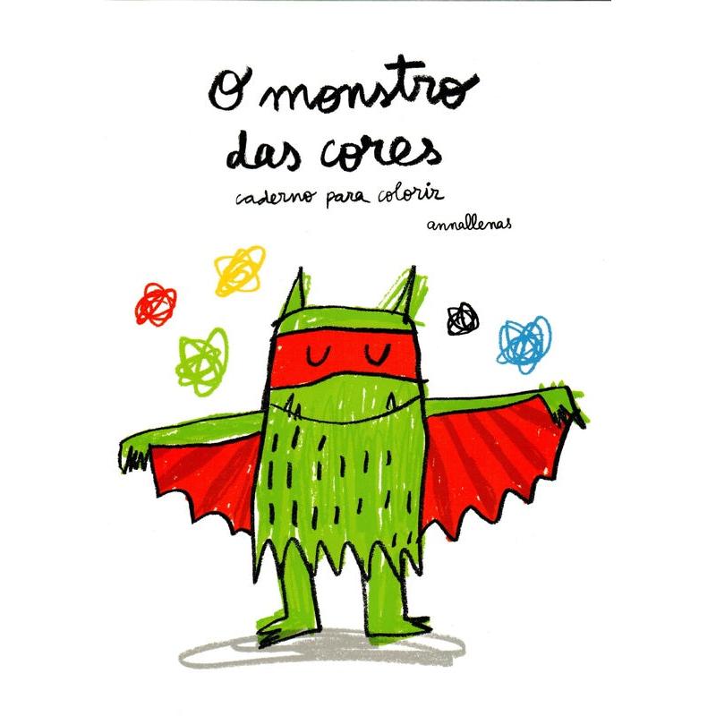 O Monstro das Cores de Anna Llenas - Caderno para Colorir (5ª Edição)