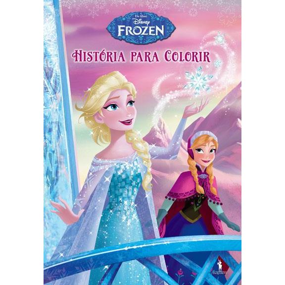 Frozen - História para Colorir de Disney