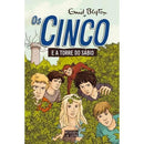 Os Cinco e a Torre do Sábio  de Enid Blyton   Volume 21