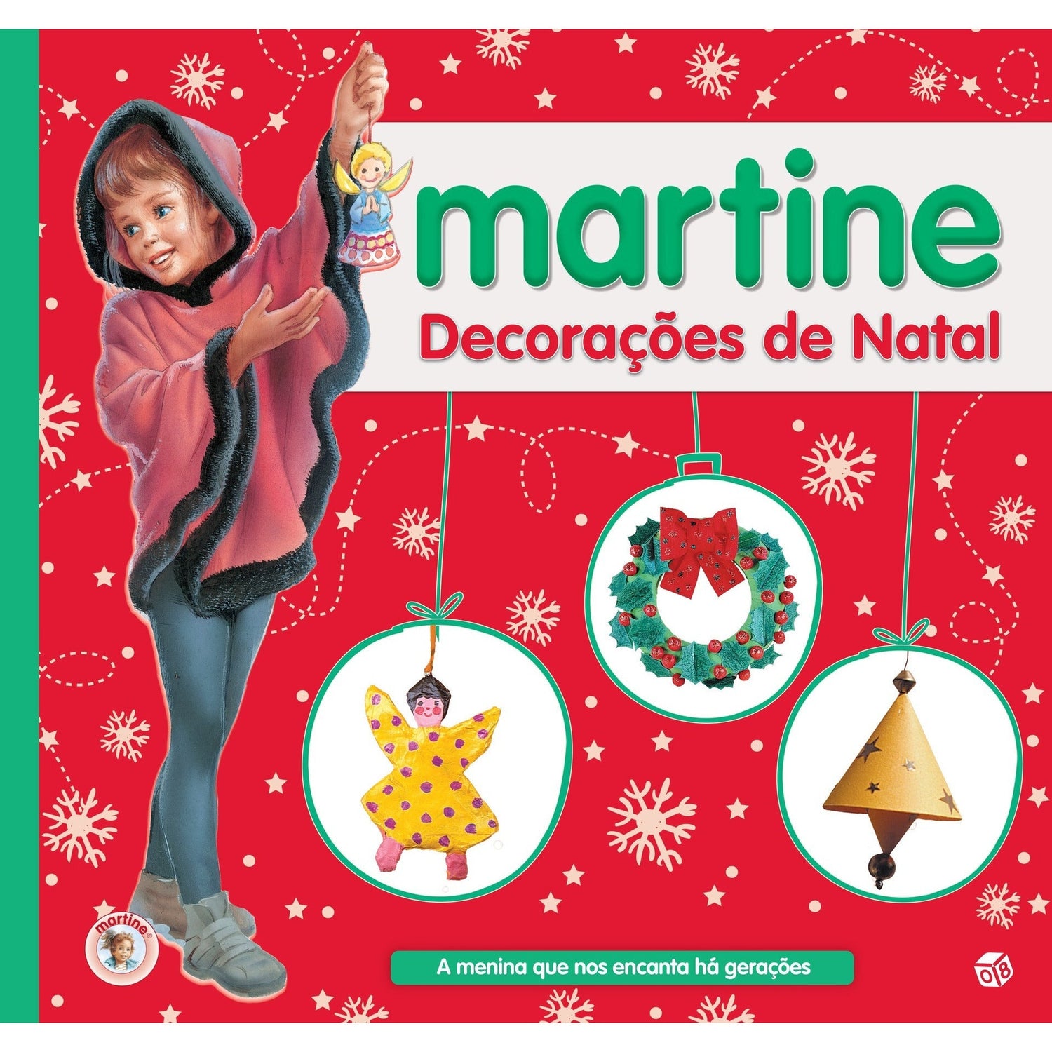 Martine Decorações de Natal - Livro de Atividades de Casterman