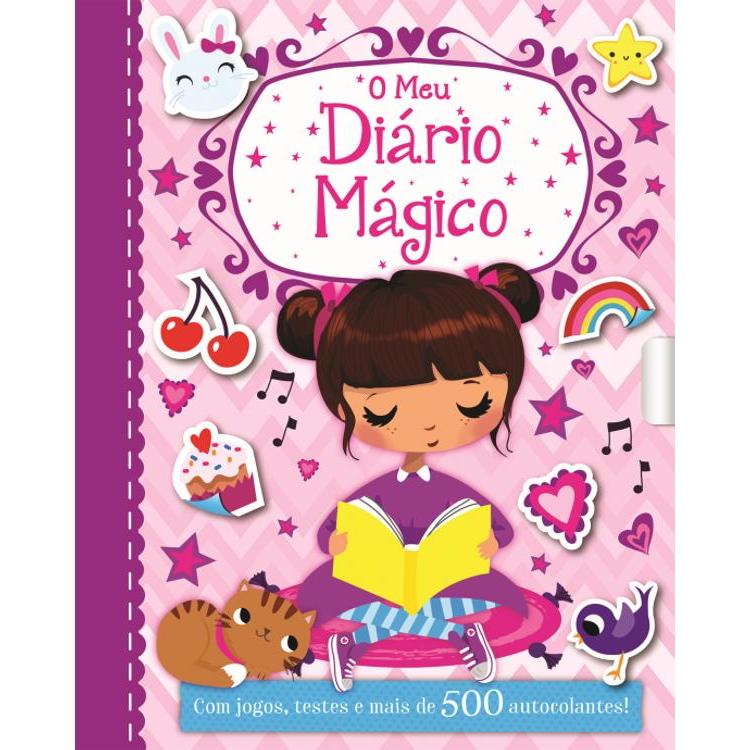 O Meu Diário Mágico de Amanda Enright - Com Jogos, Testes e Mais de 500 Autocolantes! (3ª Edição)