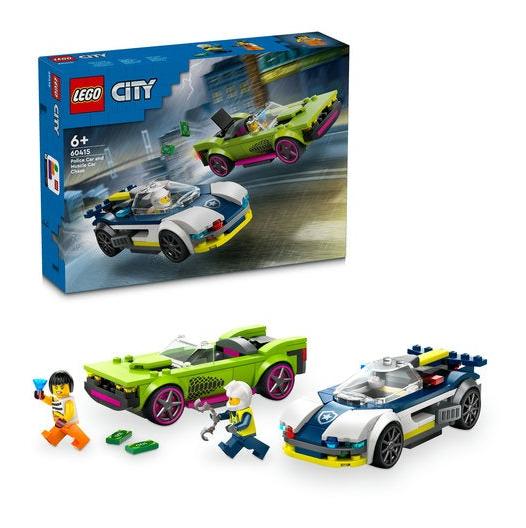 LEGO City - Perseguição de Carro da Polícia a Muscle Car - 60415