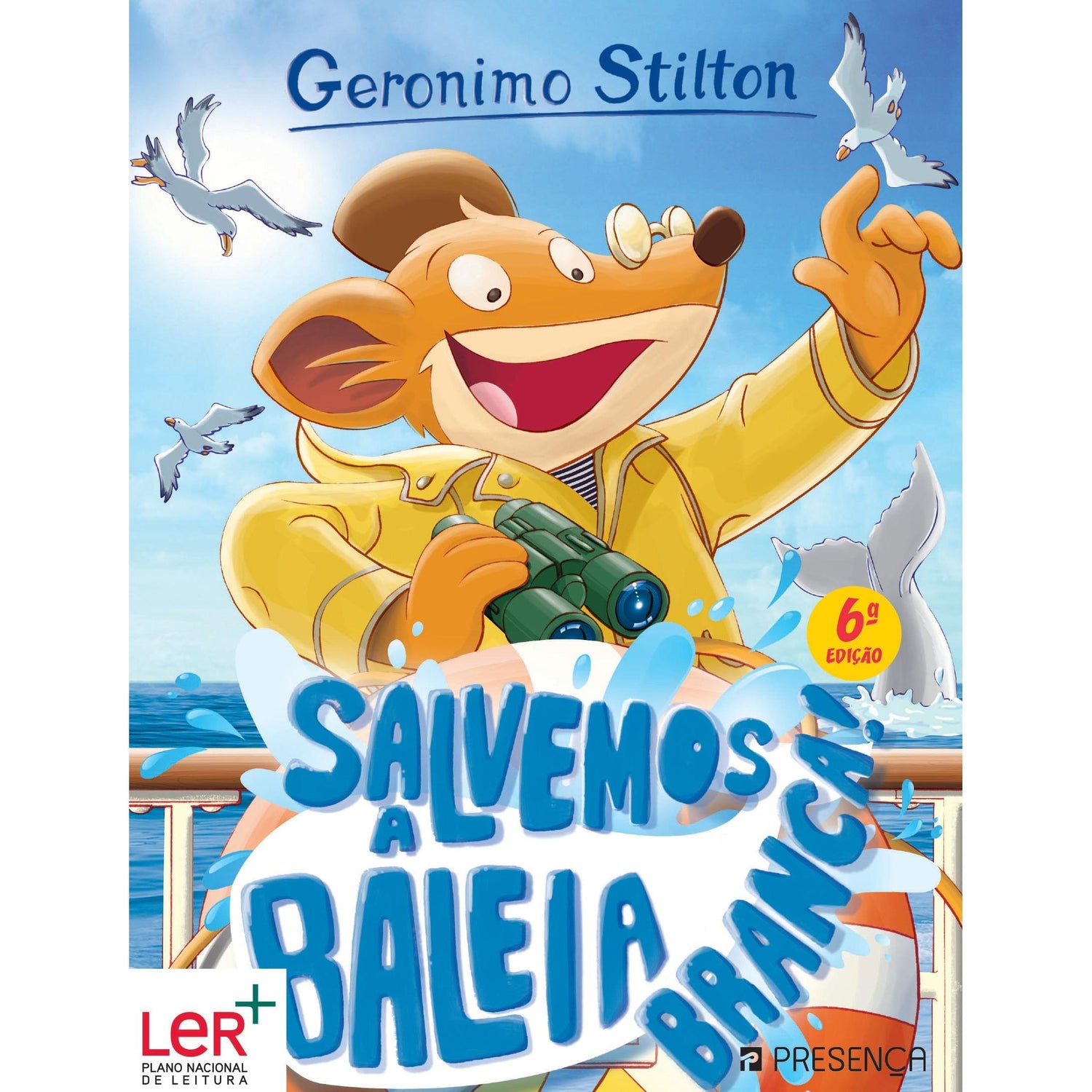 Nº 38 - Salvemos a Baleia Branca de Geronimo Stilton