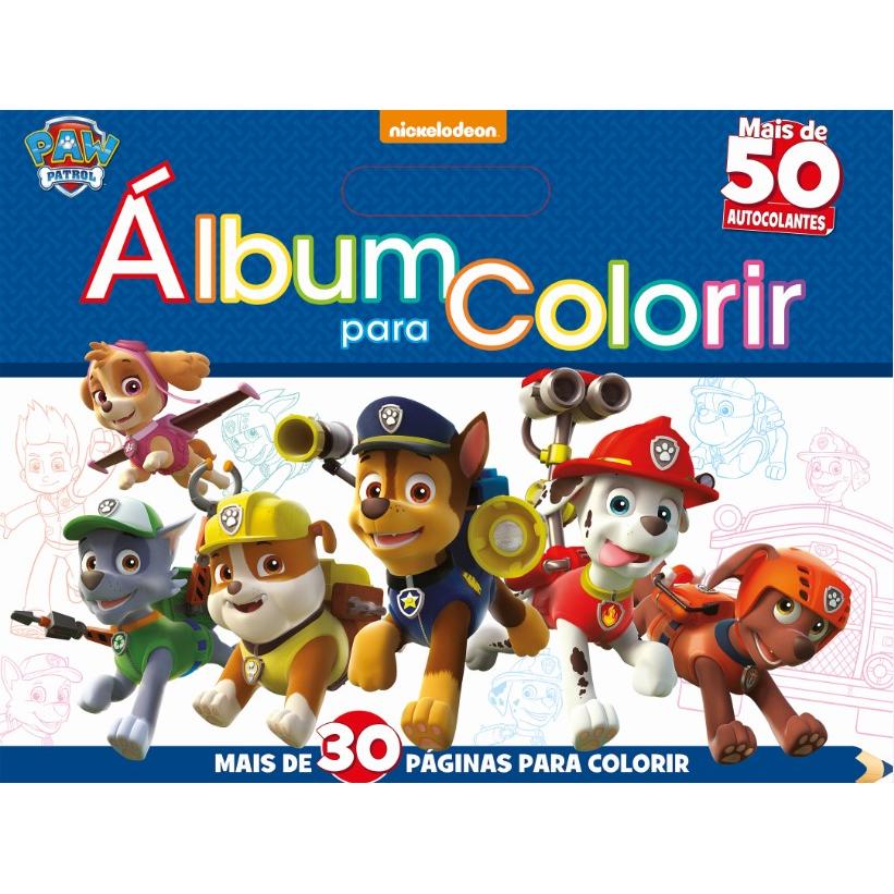 Patrulha Pata Álbum para Colorir de Nickelodeon - N.º 16
