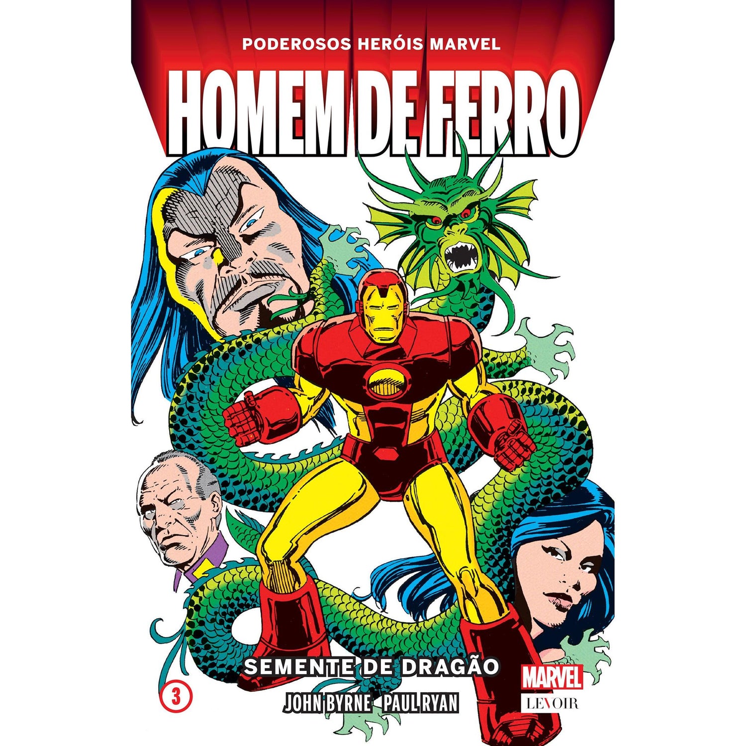 Homem de Ferro: Semente de Dragão de Paul Ryan, John Byrne