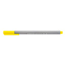 Marcador Triplus Fineliner Amarelo Vivo Staedtler