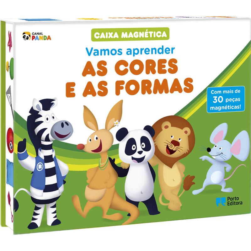 Canal Panda - Vamos Aprender as Cores e as Formas   Caixa Magnética