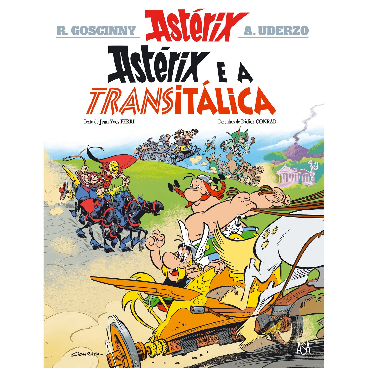 Astérix e a Transitálica (volume 37) de Jean-Yves Ferri