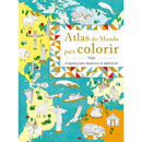 Atlas do Mundo para Colorir de Emmanuelle Radiguer e Jean-Michel Billioud