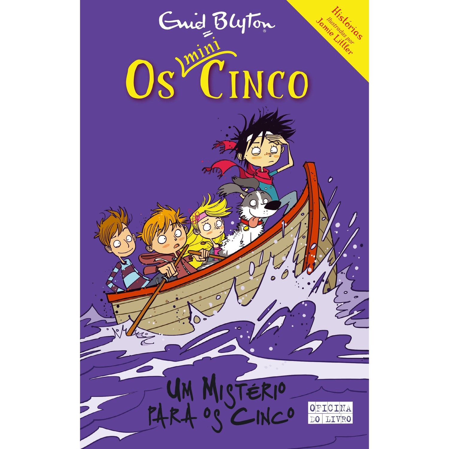 Um Mistério para os Cinco  de Enid Blyton   Os Mini-Cinco N.º 5