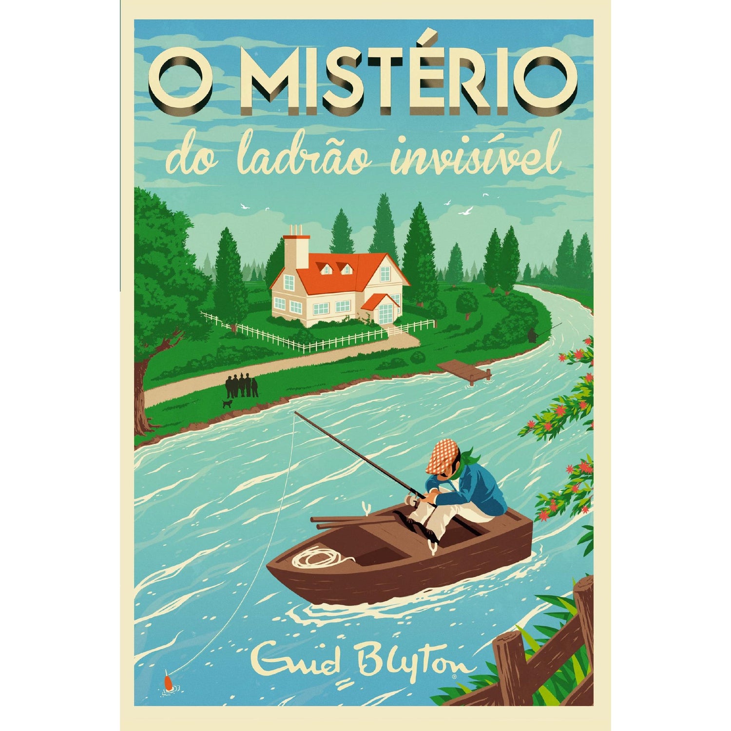 O Mistério do Ladrão Invisível de Enid Blyton - Mistéio N.º 8
