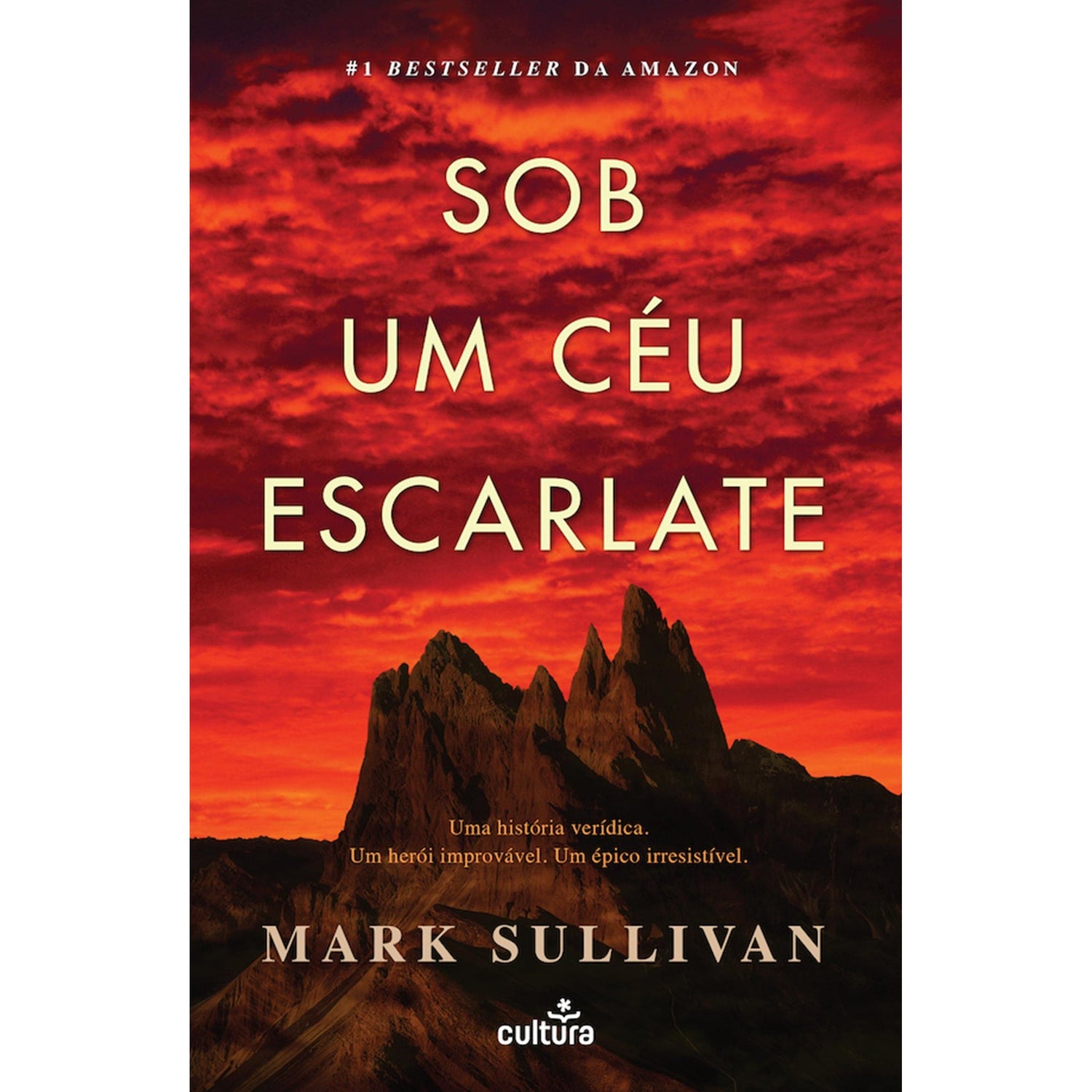 Sob Um Céu Escarlate de Mark Sullivan