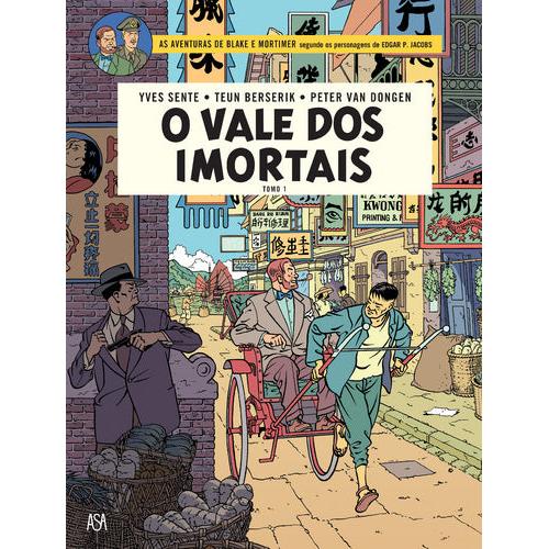 Blake e Mortimer Nº 25 - O Vale dos Imortais (Tomo 1) de Yves Sente, Berserik Teun e Peter Van Dongen