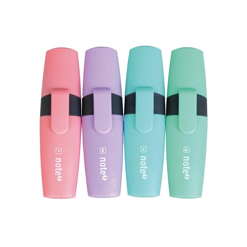 Sublinhador de Tinta Fluorescente e Pastel Note!