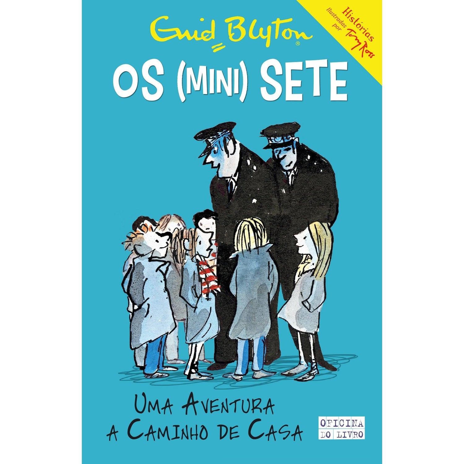 Uma Aventura a Caminho de Casa  de Enid Blyton   Os Mini-Sete N.º 1