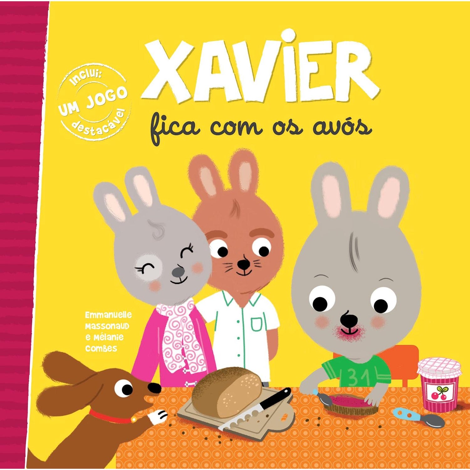 Xavier Fica com os Avós de Emmanuelle Massonaud
