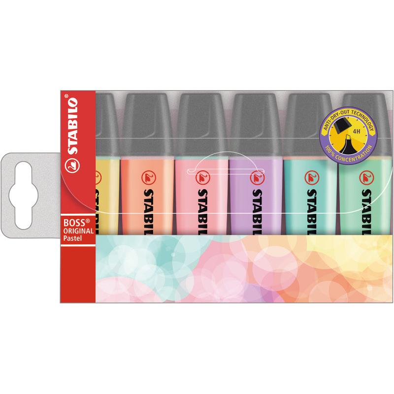 Sublinhador de Tinta Fluorescente Pastel