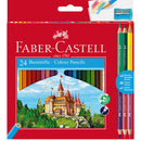 Lápis de Cor e Afia Faber-Castell